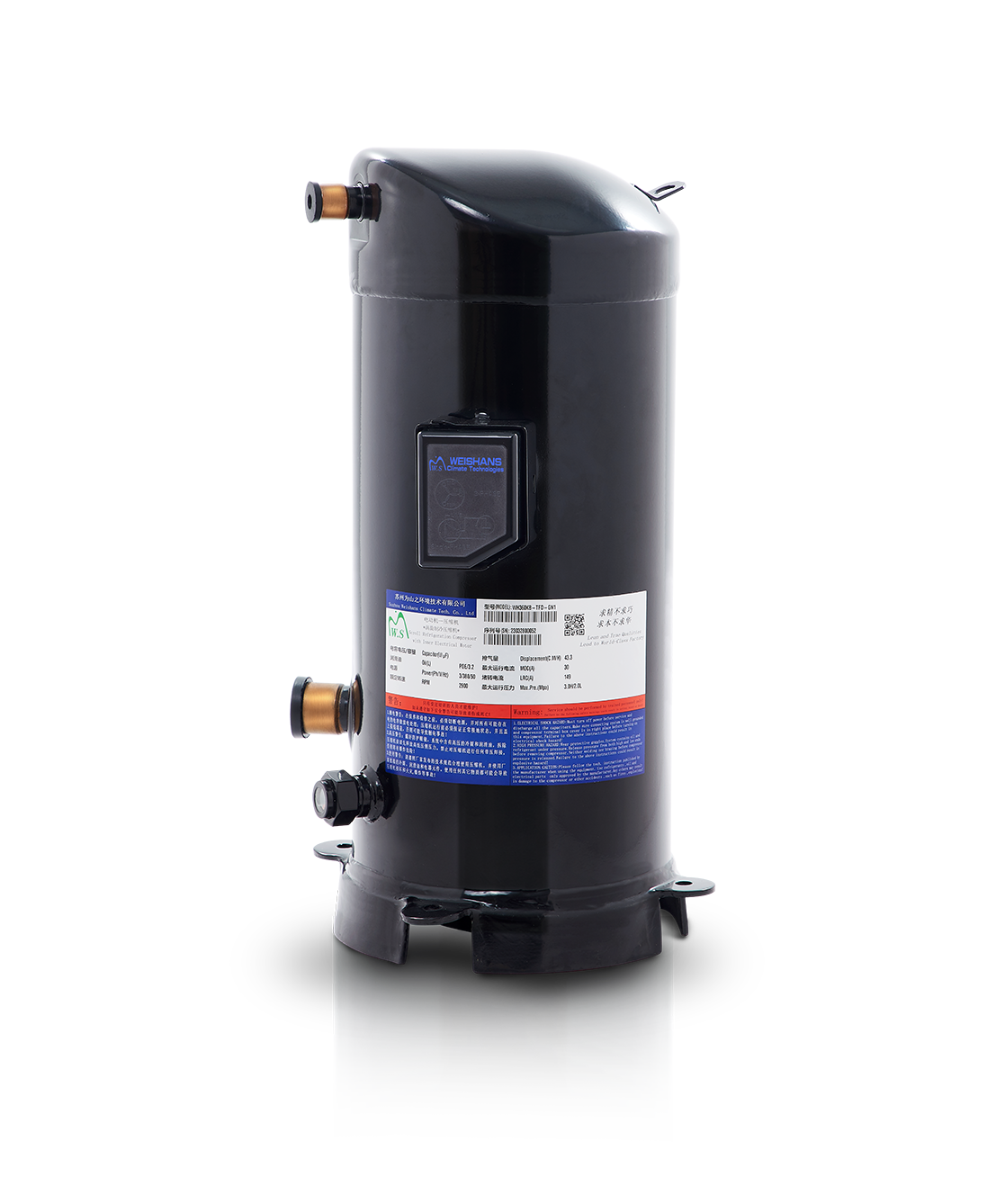 WB2-25HP, R22, 220V,380V, Weishans Scroll Compressor