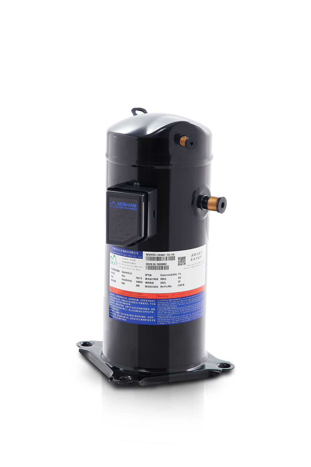 WR2-25HP, R22, 220V,380V, Weishans Scroll Compressor